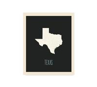 Children's Map of United States Home State (Texas)