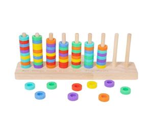 Children's Matching Toy, Activity for Motor Skills and Mathematics, Sorting and Color Matching Set, for Home, Class, Travel, Kindergarten, Children 3 Years and Up