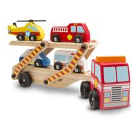 Childrens Melissa & Doug Emergency Vehicle Carrier Toy Age 3+