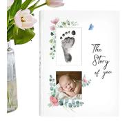Children's Memory Book, Cute Memory Scrapbook for Birth Photo Album Book - Suitable for New Year, Memory, Pregnancy, Birth, Growth, Home, Holiday, Party and Holiday