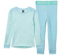 Helly Hansen Graphic Lifa Merino Set Blue 4 Years Kids