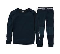 Helly-Hansen - Merino wool top and bottom underwear set - K Lifa Merino Set Navy in Wool - Kid Size 6 y Navy 6 y