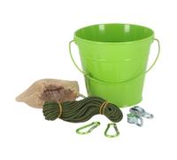 Children's Metal Palley Bucket Kit - Green - 1.65L