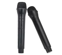 Children's Microphone Accessory - 2 Pieces Realistic Simulation Toy | Microphone Game Role Speech Singing | Model Performance Birthday Class Party Educational Activities