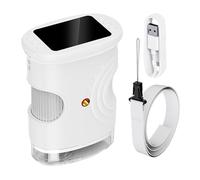 Children's Microscope - 1000X Handheld Rechargeable Digital Science Toy with 2-inch IPS Screen, 8 LED Lights, Photo and Video Capture, Portable STEM Tool for Home, School, Lab and Outdoor Exploration