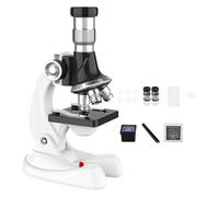 Children's Microscope | 100X 600X 1200X Monocular Optical Microscopes | Compound Monocular Microscopes For Kids 8+ | Elementary School Science Experimental Toy Biology Microscope