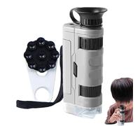 Children's Microscope Portable | 100x Magnification - Pocket Microscope, 100X Magnification Scientific Learning for Children Nature Study Teaching Projects Birthday