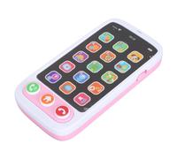 Children's Mobile Phone, Multi-Function Phone Toy for Children, Reliable Multi-Functional Early Learning for Baby (Pink)