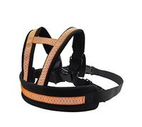 Children's Motorcycle Rear seat Belt, Prevent Falling, Length can be Adjusted, Breathable not stuffy, Night Vision Reflective, Suitable for 2 to 12 Years Old (Orange)