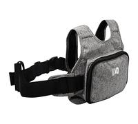 Children's Motorcycle Seat Belt, Adjustable Safety Harness with Reflective Strips, Suitable for Children Baby, Grey
