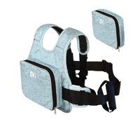 Children's Motorcycle Seat Belt - Electric Vehicle Safety Harness | Foldable Kids Bike Safety Harness | Adjustable Baby Fall Protection | Kids Safety Belt with Pocket for Bicycles Motorbikes