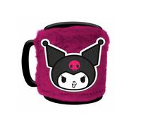 Pyramid International KUROMI FUZZY MUG - Stylish Kuromi Design, Suitable for Hot or Cold Beverages, Comfortable Grip, Great Gift for Kuromi Fans, Durable and Microwave Safe, Pink