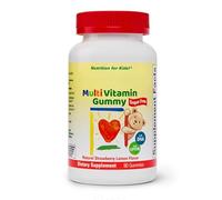 Children's Multivitamin with DHA, Non-GMO, Sugar-Free, Natural Strawberry Flavor - 90 Gummies