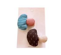 Children's Mushroom Hair Clip Girls Funny Hairpin Small Lovely Hairclip For Parties And Daily Wear