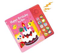 Children's Musical Books - Interactive Music Book, Sturdy Resin Accessory Case Unit | for Enlightenment Sound Design Smooth Exterior Safe Engaging Experience Content Understanding Surprising Fun