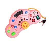 Children's Musical Steering Wheel | with Light and Sound Multifunctional Animated Educational Game | Driving Simulator for Children, for Classroom Preschool Home Park Outdoor Indoor Family Time