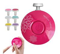 Children's Nail File, Electric Nail File for Kids, Nail Clipper for Kids, with Interchangeable Abrasive Heads, 6 in 1, Great Gift for Kids