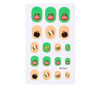 Children's Nail Stickers with Multiple Patterns Waterproof Cartoon Nail Stickers Easy to Apply User-friendly Safe for Nail Art