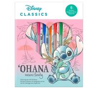 Children's notebook with pens Kids Licensing Stich Rose 18,5x23x2,5 cm