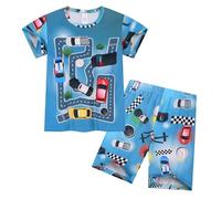 Children's Outfits-2Pcs Dress 3-10 Years Kids Flutter Sleeve