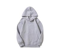Children's Oversized Hoodie Sweatshirt - Comfy Casual Pullover Style, Loose Fit Design, Lightweight Fabric, Suitable for Fall & Winter, Warm for Cool Days, Cute for Kids(Grey, 18-24 Months)
