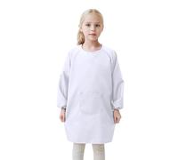 Children's Painting Apron, Painting Coat Child 7-12 Years, Girls Boys, Waterproof Painting Coat, Adjustable Craft Apron with Long Sleeves and Pockets, Painting Smock School for Art, Painting, Crafts,