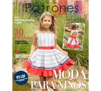 Children's Patterns Magazine No. 25. Spring-Summer Fashion. 30 models of patterns girl, boy, with step-by-step video tutorials (Youtube).