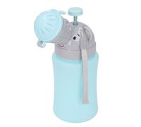 Children's Pee Training Cup, Ergonomic PP Children's Urinal Cup, Portable, Leak-Proof, Wear-Resistant Against Motion Sickness for Children (Blue for Boy)