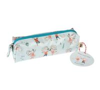 Children's Pencil case Rex London Mimi Et Milo Bleu 6x21x9 cm