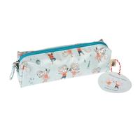 Children's Pencil case Rex London Mimi Et Milo Blue 6x21x9 cm