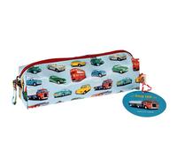 Children's Pencil case Rex London Road Trip Bleu 6x21x9 cm