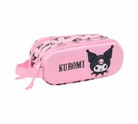 Children's pencil case Safta Hello Kitty Kuromi 3D Rose 21x6x8 cm