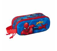 Children's pencil case Safta Marvel Spiderman 3D Bleu 21x6x8 cm