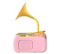 Children's Phonograph with 99 Cards, Kids Music Toy with screenless Learning Stories Todd and Songs, Phonograph, Educational cards Early Girls screenless education Children's Audio phonograph
