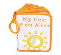 Children's Photo Album | 14 x 18 cm Made of Soft Fabric with Sun Design as Home Decoration with Hanger - Family Photo Album - For Girls Family New Year Pregnancy Birth Christmas Home Holiday