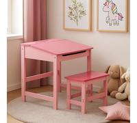 Children's Pink Desk and Stool | Jordan