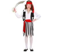 Children's Pirate Girl Costume Large 11-13 yrs (158cm) for Buccaneer Fancy Dress