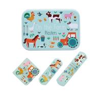 Children's plasters in a tin (30 pcs) - Farmyard