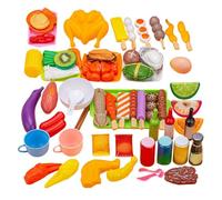 Children's Play Barbecue - Complete Educational and Interactive Kitchen Accessories - Children's Barbecue Playset with Food and Toys - Toys for Toddlers, Toddlers, Boys and Girls and as Daughter