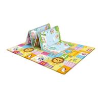 Children's Play Mat - Kid's Foldable Climbing Mat, 180x100x0.5cm Activity with Rich Animal Patterns for Living Room, Balcony, and Park