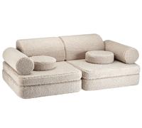 Children's play sofa teddy fabric Wigiwama - 4751030598352