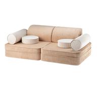 Children's play sofa wide cord toffee Wigiwama - 4751030598215