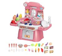 Children's Play Toys, Pretend Play Cooking Set, Kitchen Toys, Complete 24-Piece Set Child-Friendly Materials, Educational Fun, 34.5cm, For Boys Girls Preschool Learning, Role-Play Games
