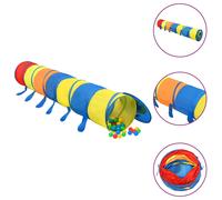 Childrens Play Tunnel Kids Multicolour Play Tube 245 cm Polyester Foldable