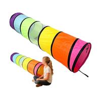 Children's Play Tunnel Tent - Pop-ûp Play Tent & Rainbow Crawl Tunnels | 180 cm Long Crawl Tunnel for Indoor and Outdoor Use, Includes Storage Bag, Plays Tunnels for Boys, Girls, and Pets