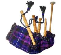 children's playable bagpipes Child Bagpipe/Kids Toy Bagpipe Free 2 Reeds with Bag (Pride of Scotland Tartan)