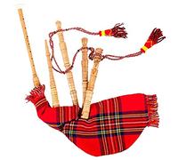 children's playable bagpipes Child Bagpipe/Kids Toy Bagpipe Free 2 Reeds with Bag (Royal Stewart Tartan)