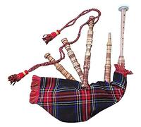 children's playable bagpipes Child Bagpipe/Kids Toy Bagpipe Free 2 Reeds with Bag (Scottish National Tartan)
