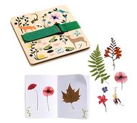 Children's Playground with Grass - Portable Press to Assemble and Carry Around to Collect and Dry Plants and Flowers - with Herb - Age 5+