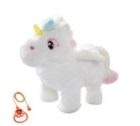 Childrens Plush Unicorns Toy Featuring Horse Sound Simulation Colorful LED Display Stuffed Animal Toy Electronic Plush